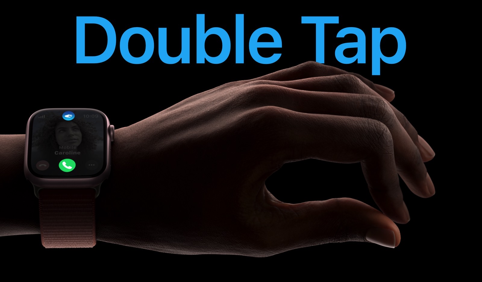 Apple Watch Series 9 and Ultra support the new double tap gesture.