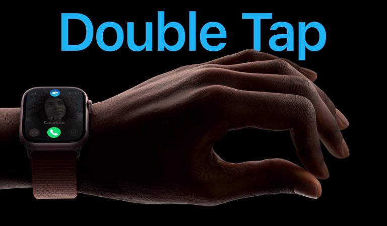 Apple Watch Series 9 and Ultra support the new double tap gesture.
