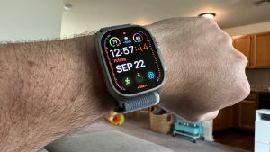 Apple Watch Ultra 2 with the Modular Ultra watch face