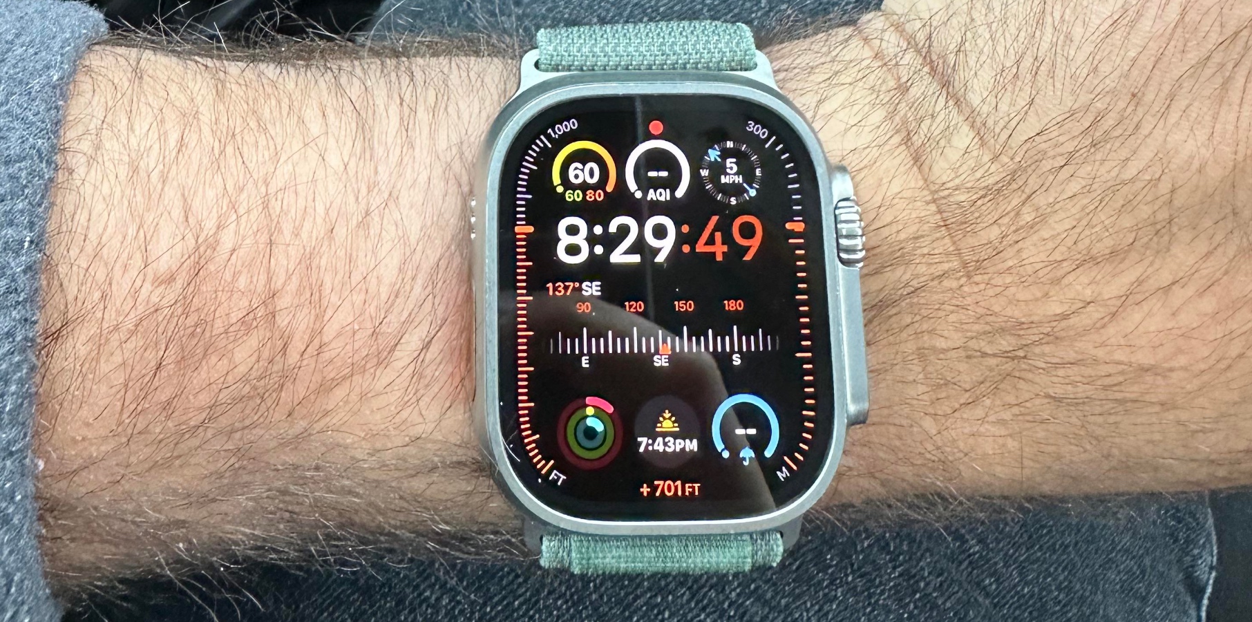 لا يتم تحديث تطبيق الطقس والمضاعفات الأخرى على نظام watchOS 10 / Apple Watch Ultra