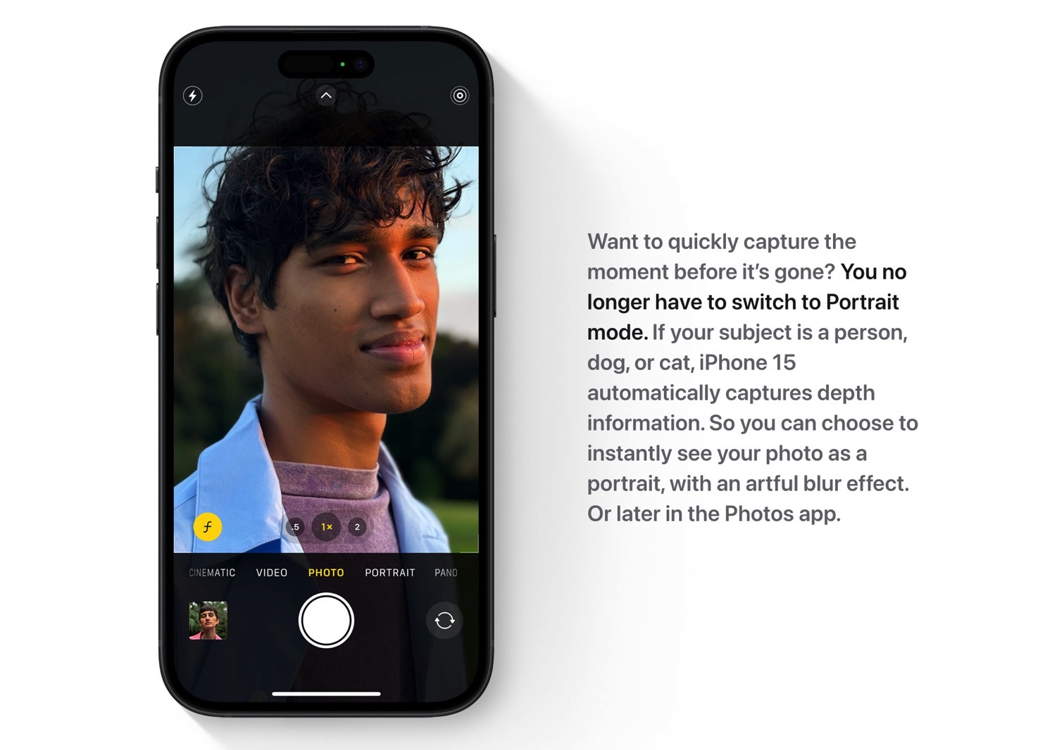 iPhone 15 Smart Portrait Mode Could Replace Your Camera