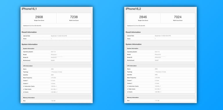 iPhone 15 Pro, iPhone 15 Pro Max Benchmarks Reveal GPU Performance  Improvements With New A17 Pro Chip