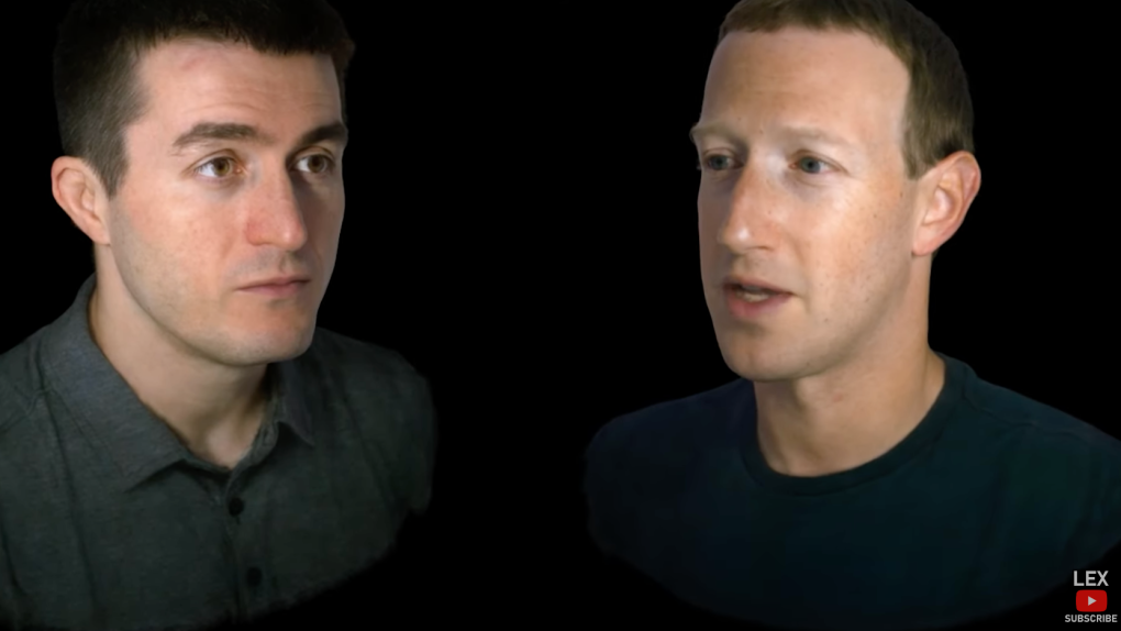 Lex Fridman interviewed a photorealistic avatar of Mark Zuckerberg in ...