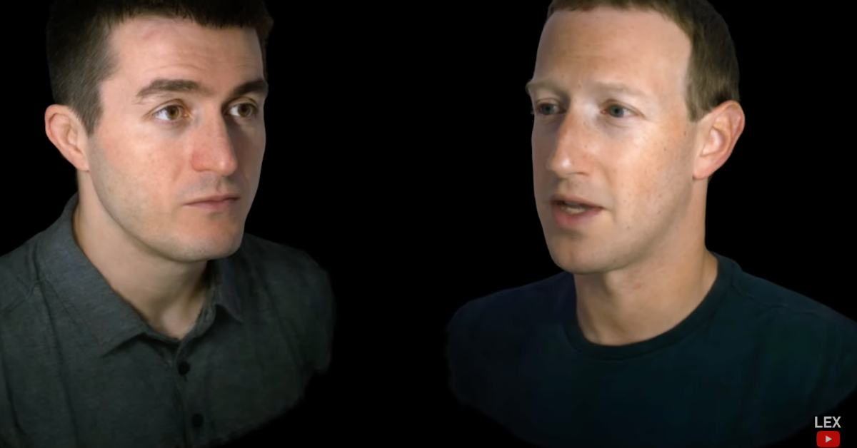 Mark Zuckerberg Presents Hyperrealistic Avatars in Interview with Lex  Fridman