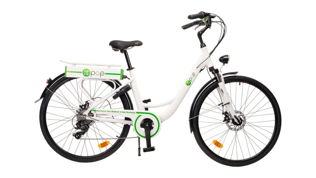 Pi-Pop is the first electric bike that doesn't have a battery