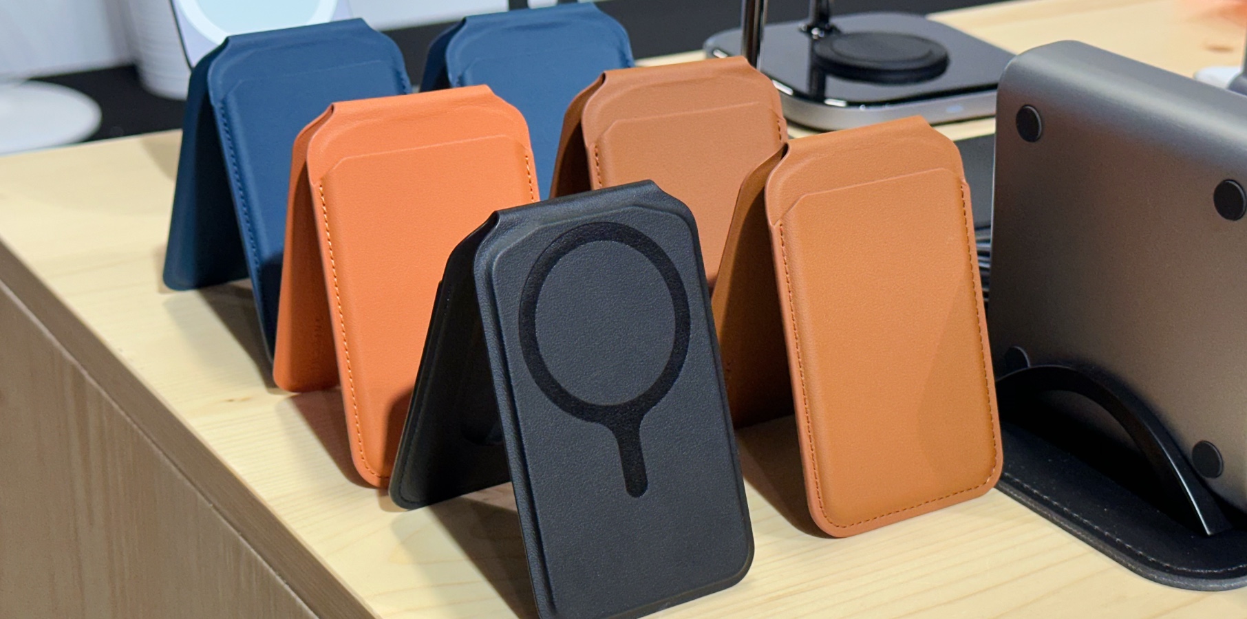 Satechi launches MagSafe-compatible leather wallet that doubles as an  iPhone stand