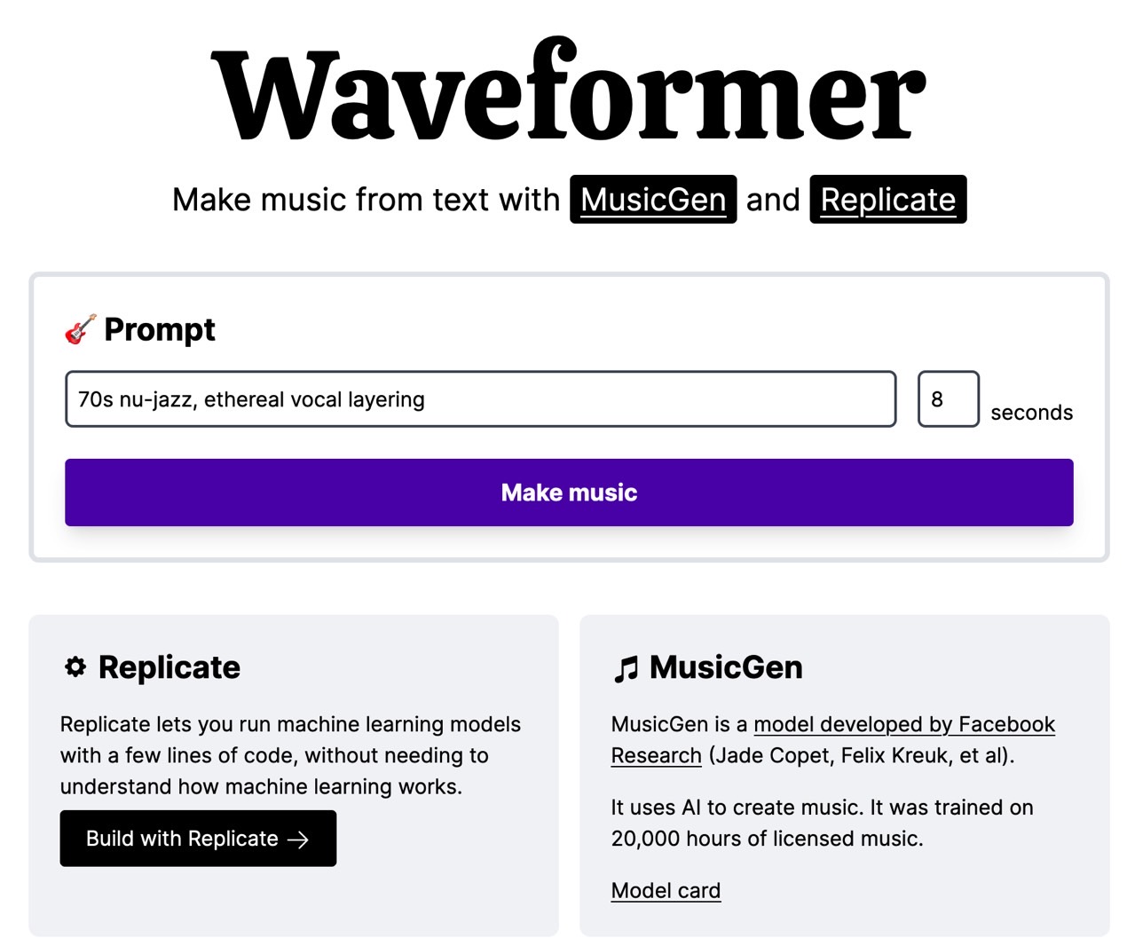 Waveformer AI.