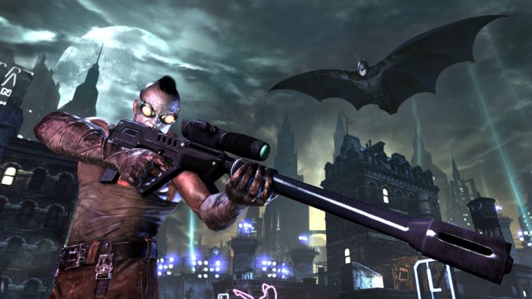 Screenshot from Batman: Arkham City.