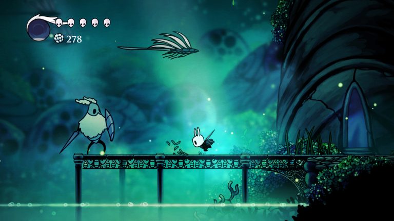 Hollow Knight on Nintendo Switch.