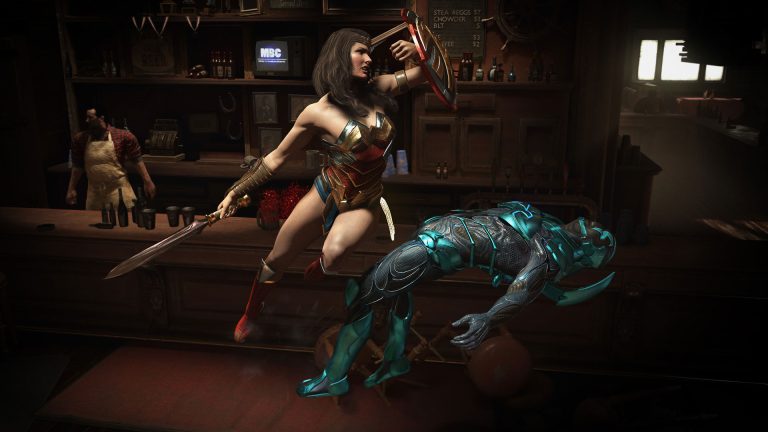 Screenshot from Injustice 2.