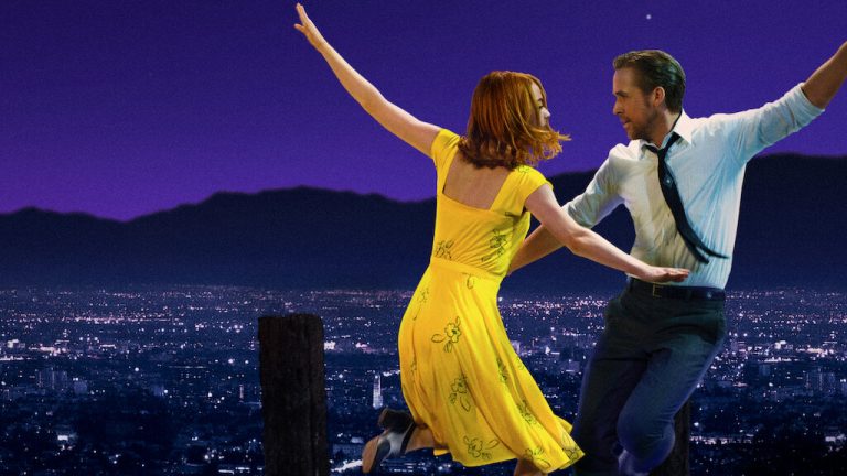 Emma Stone and Ryan Gosling in La La Land.