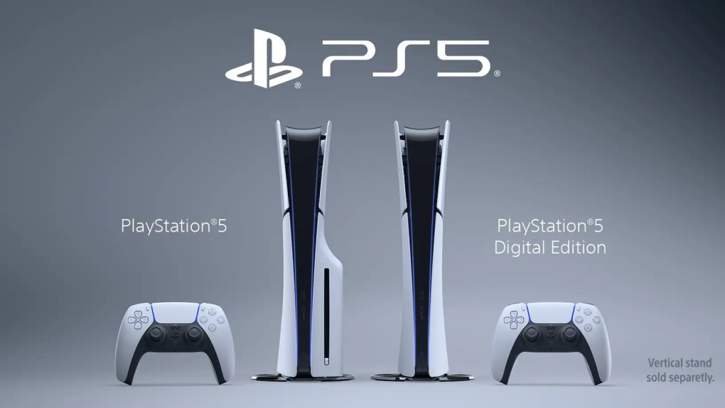 PS5 slim models coming in November 2023.