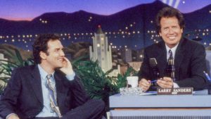 Norm Macdonald and Garry Shandling on The Larry Sanders Show.