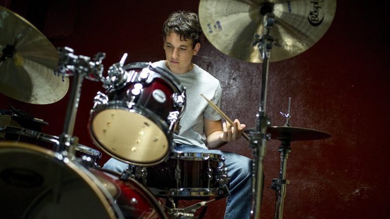 Miles Teller in Whiplash.