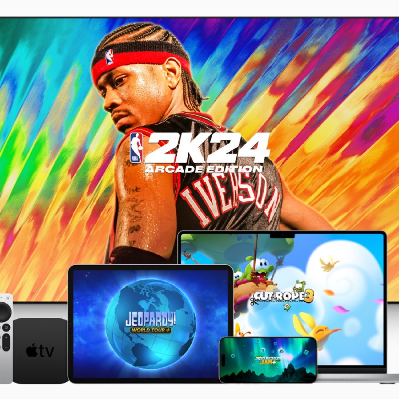 Apple Arcade gets NBA 2K24, Cut the Rope 3, and more in October