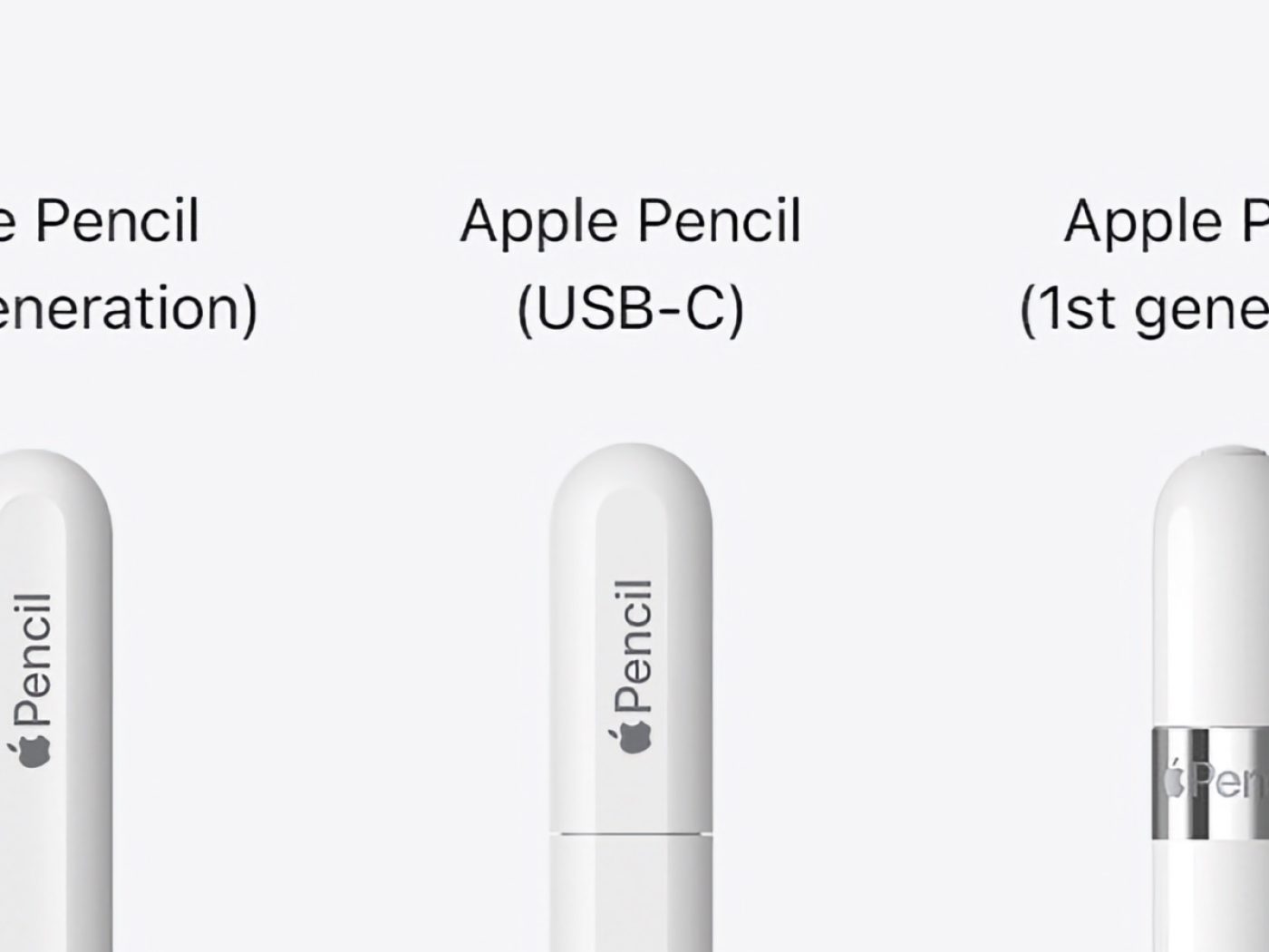 Apple Pencil comparison: 1st-gen, 2nd-gen, or USB-C - which is best for  your iPad?