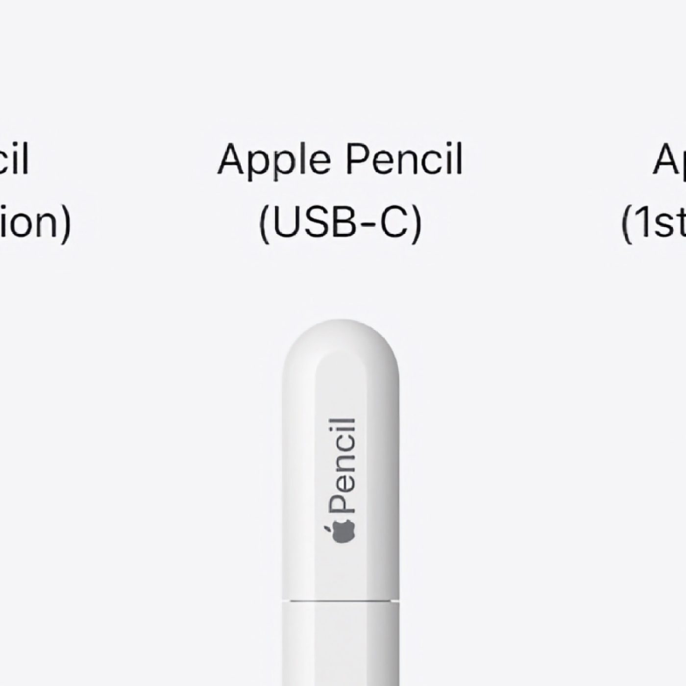 Apple Pencil USB-C vs Apple Pencil 2 vs Apple Pencil: Comparison • iPhone  in Canada Blog