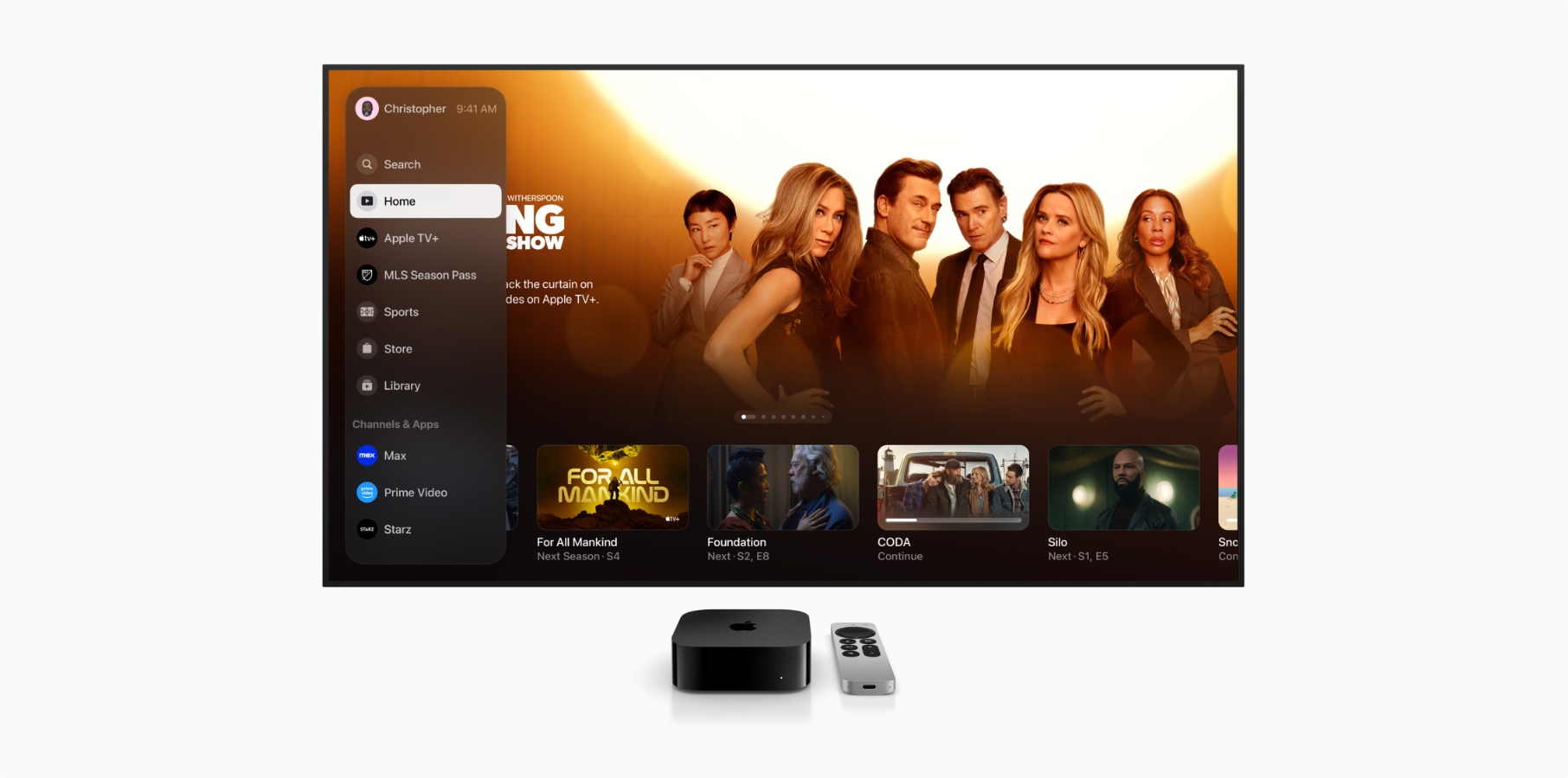 Apple TV app Hands on with the new tvOS 17.2 version