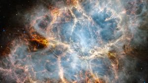 James Webb Crab Nebula crab nebula as captured by James Webb
