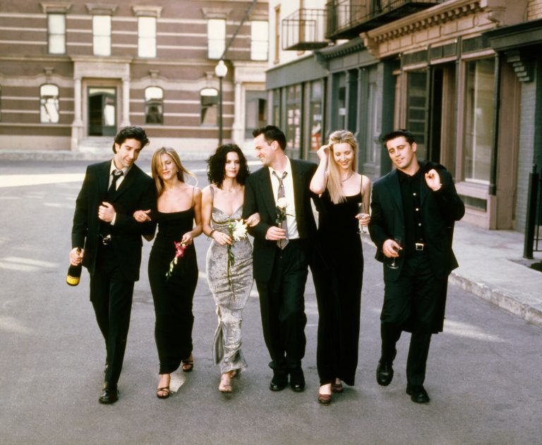 The cast of NBC's Friends