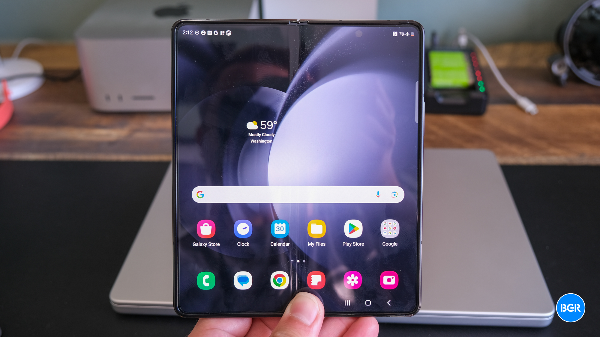 Samsung galaxy fold silver hot sale