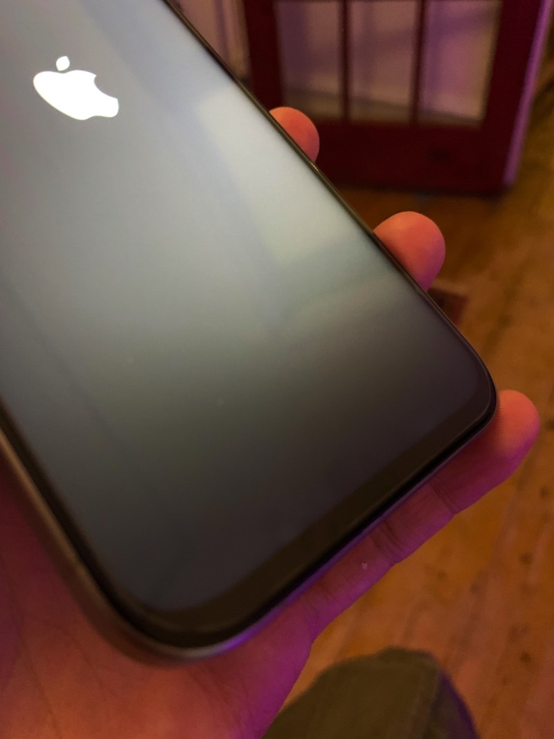 No iPhone has such a big bottom bezel, especially the iPhone 15 Pro Max.