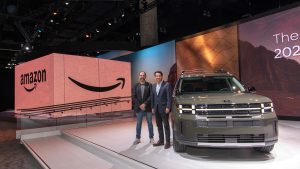 Amazon Amazon and Hyundai at the LA Auto Show 2023