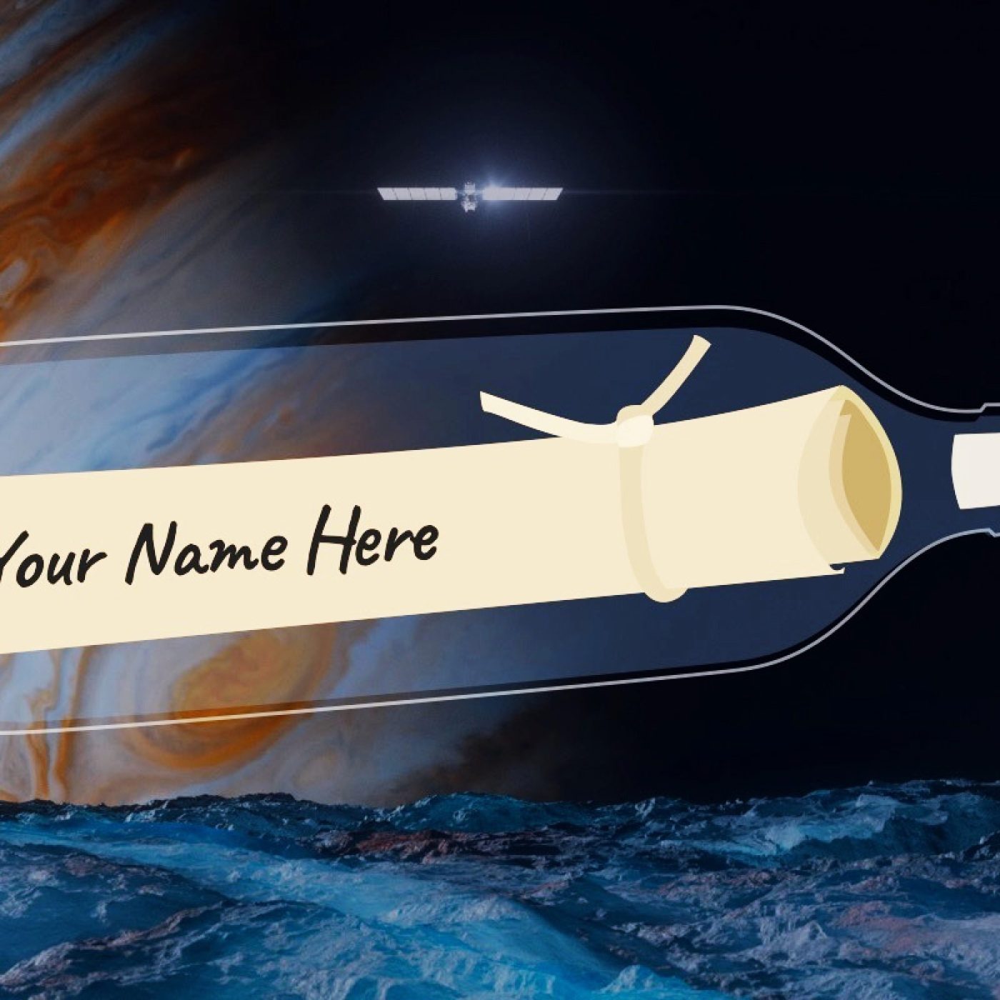 Join Us  Message in a Bottle – NASA's Europa Clipper