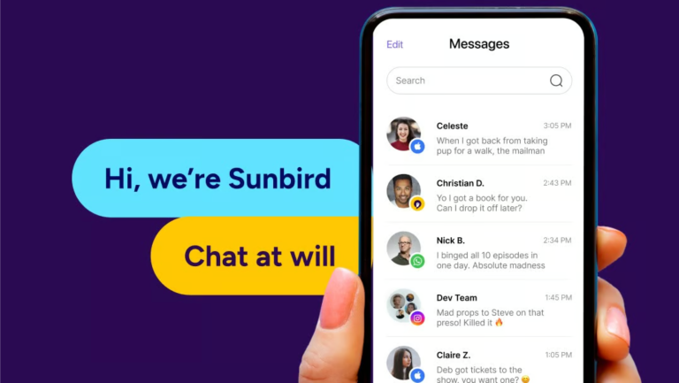 Sunbird Android app