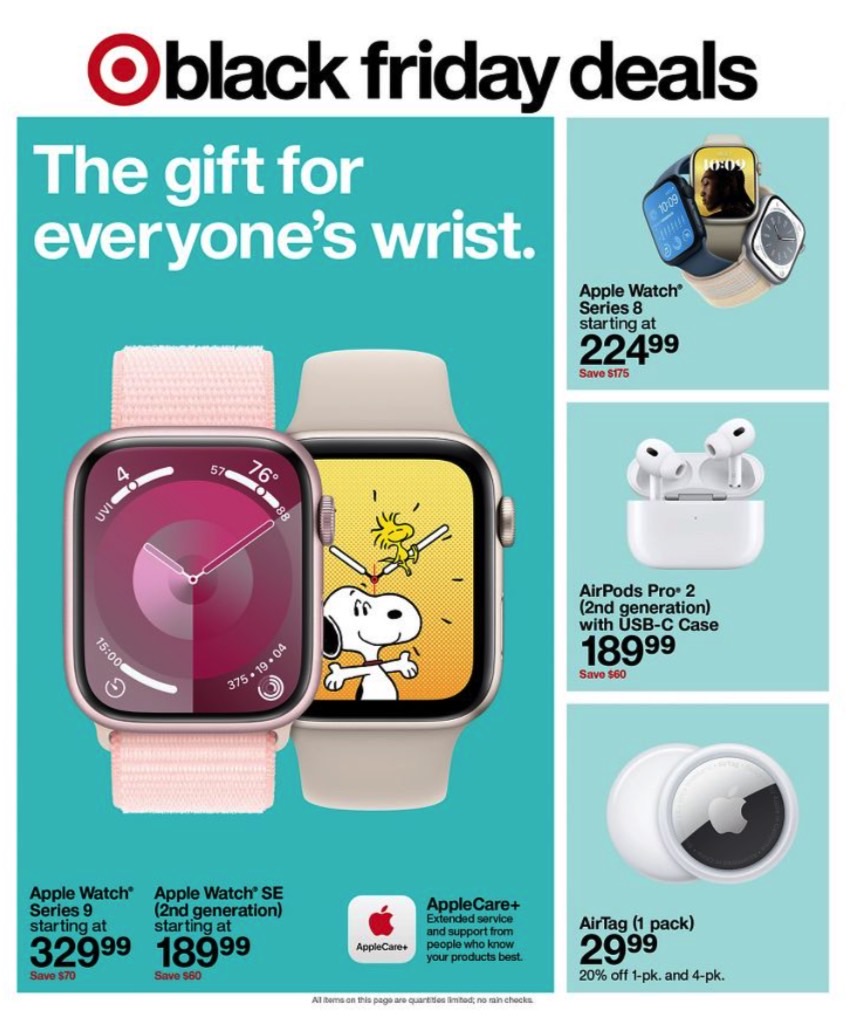 Target Black Friday ad includes notable Apple deals, more - 9to5Toys