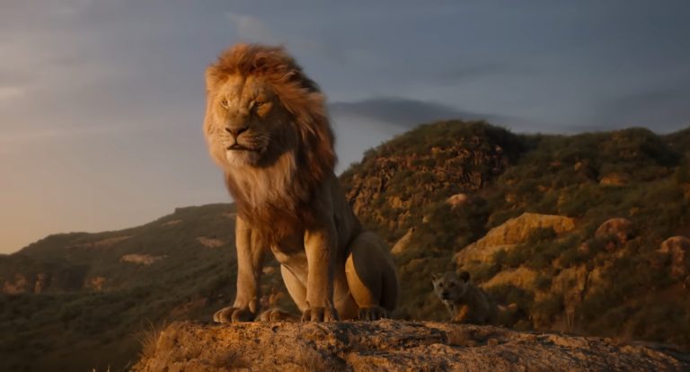 Mufasa in The Lion King (2019).