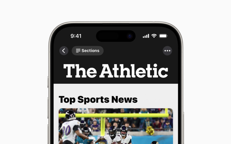 The Athletic on Apple News