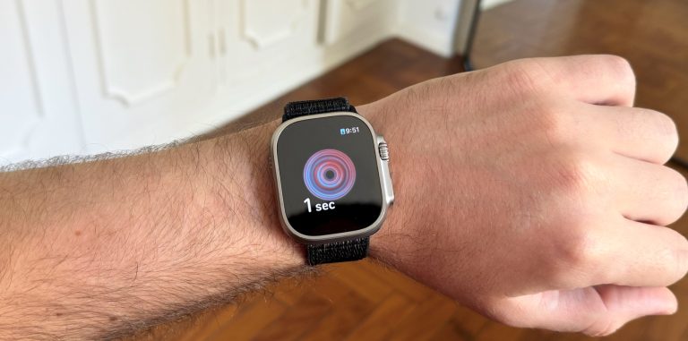 Apple Watch Ultra 2 avec fonction oxygène sanguin / Interdiction de l'Apple Watch