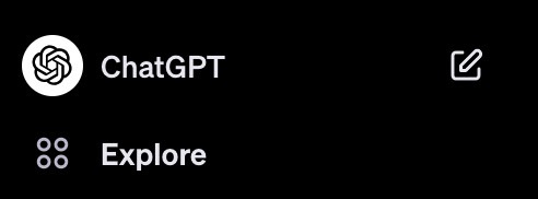 The Explore button lets you play with the custom GPTs that OpenAI features.