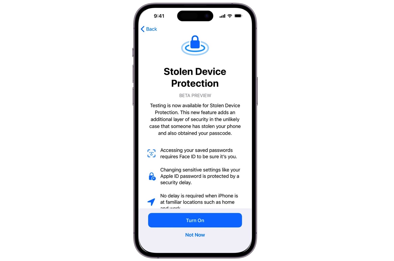 The new Stolen Device Protection feature coming via iOS 17.3.