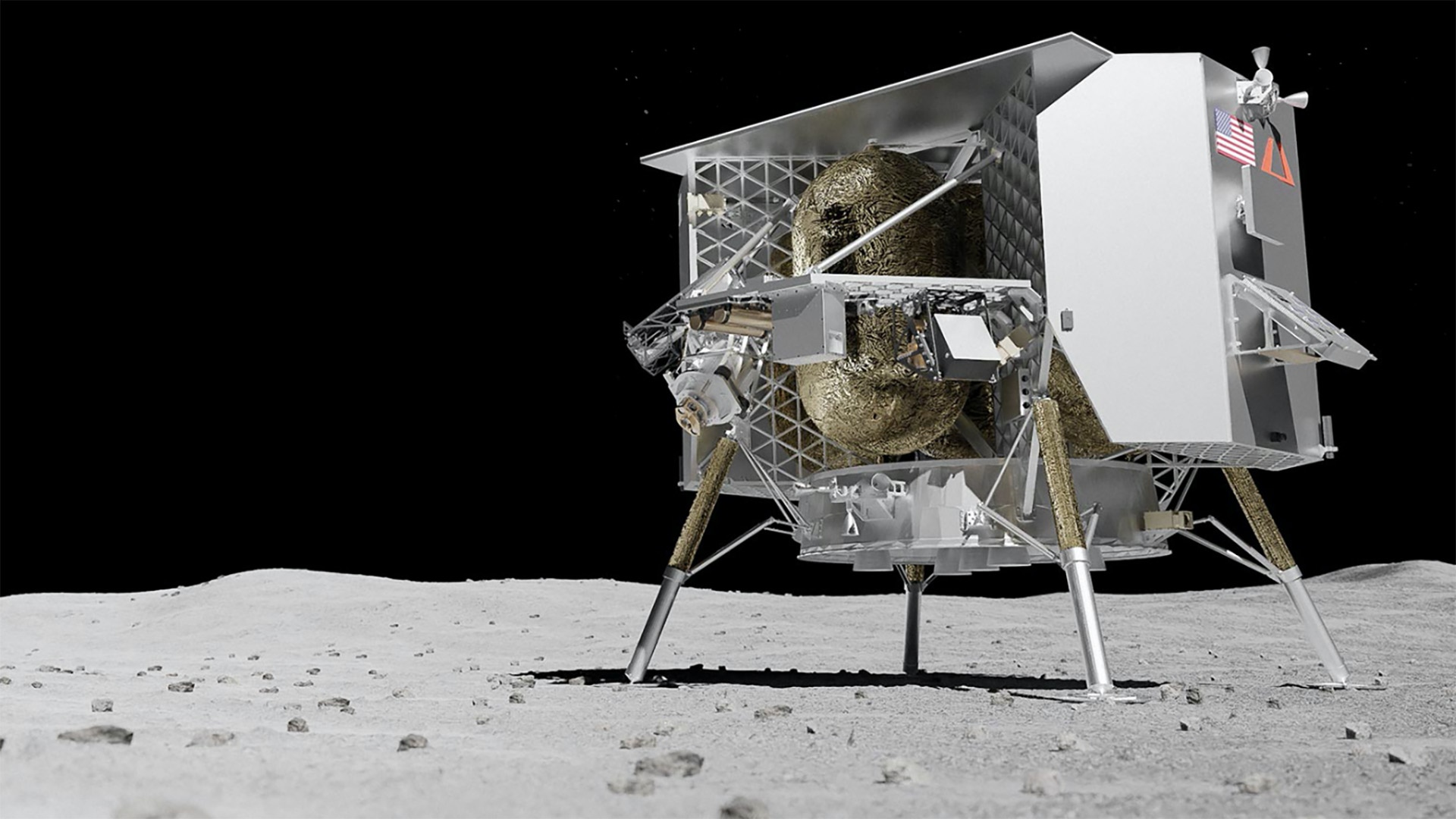 2024 Space Missions Will Include Iconic Moon Lander   Moon Peregrine Lander 