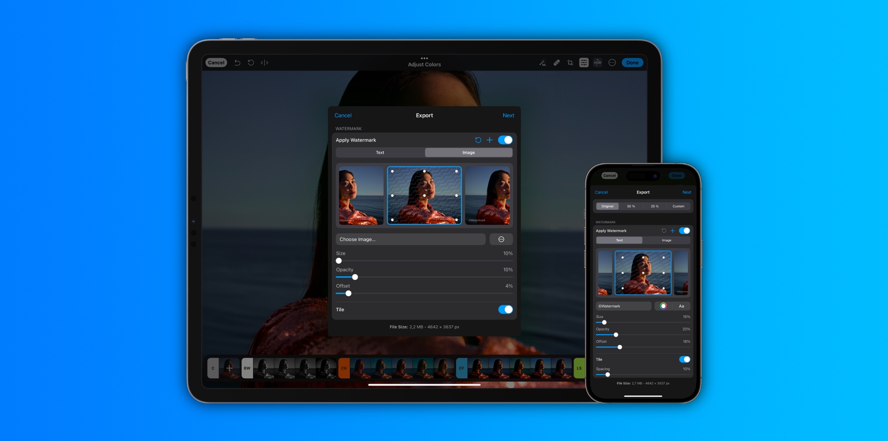 Photomator lets me protect my original images with this new feature