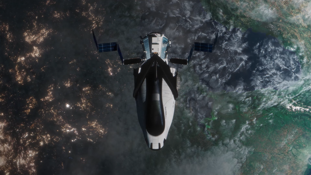 Sierra reusable space plane