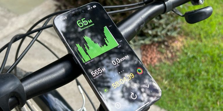 watchOS 10 Cycling workout revamp / iPhone live activity