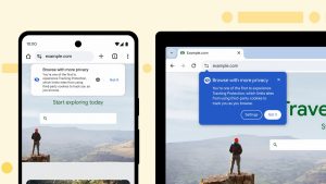 Chrome cookies Google is killing third-party cookies in Chrome with Tracking Protection.