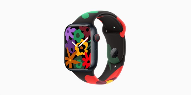 Apple Watch Black Unity band