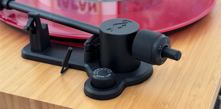 Stir It Up Lux turntable adjustable counterweight