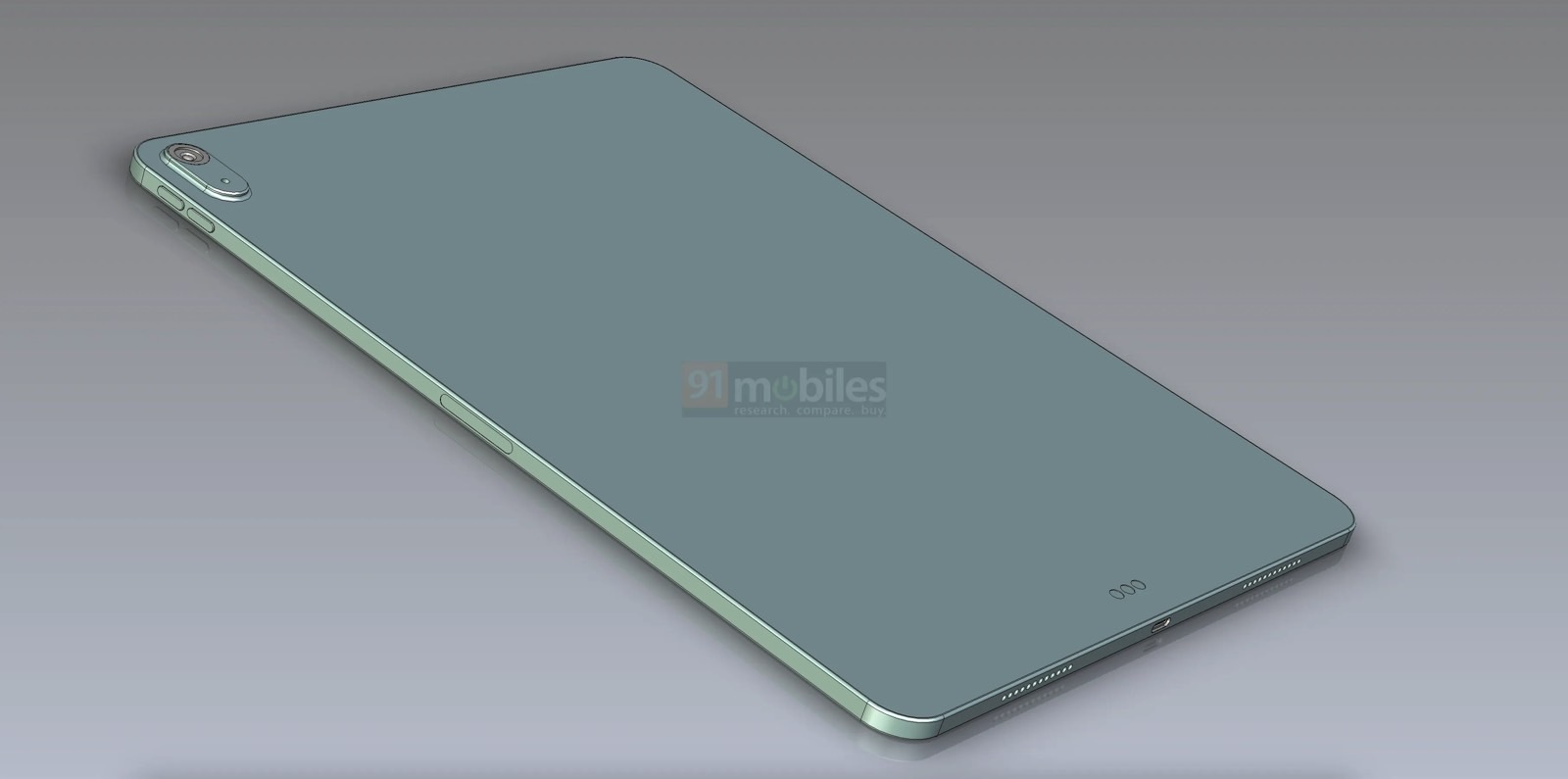 Leaked 12.9-inch iPad Air 6 schematics shows a new camera module design.