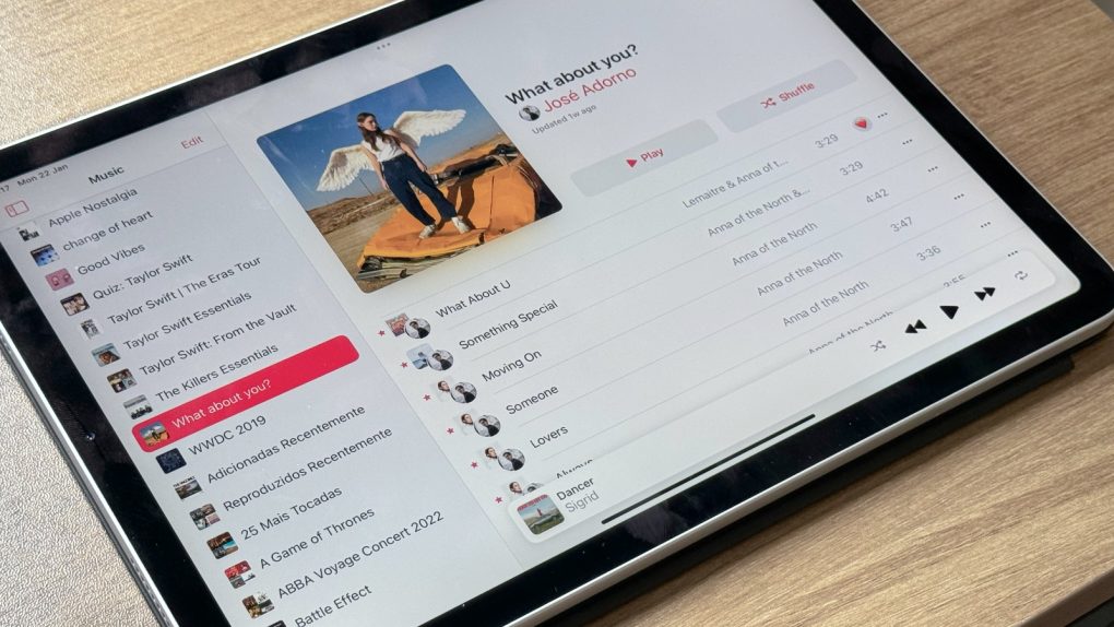 iPadOS 17.3 Apple Music Collaborative playlists