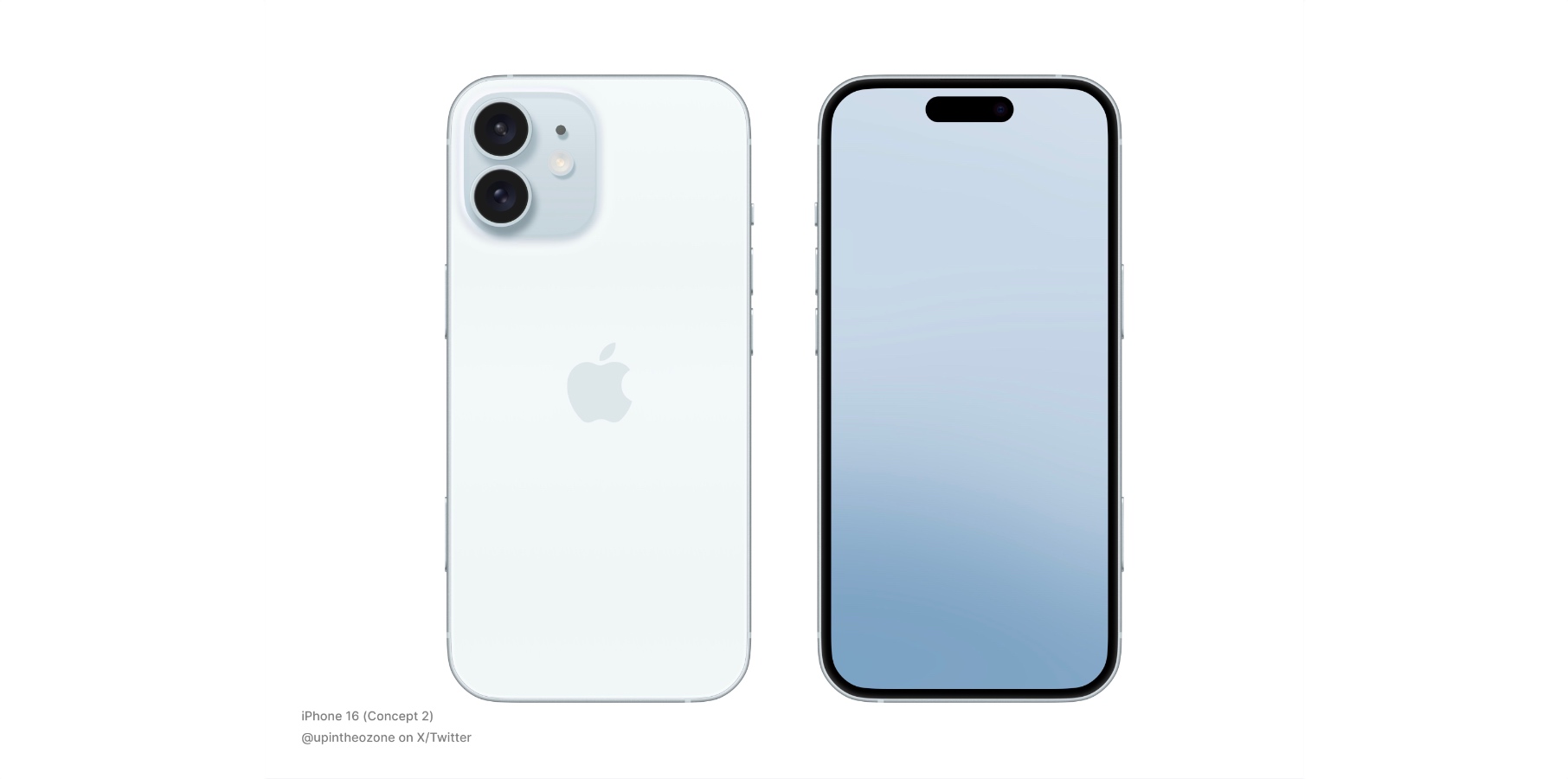 iPhone 16 design concept.