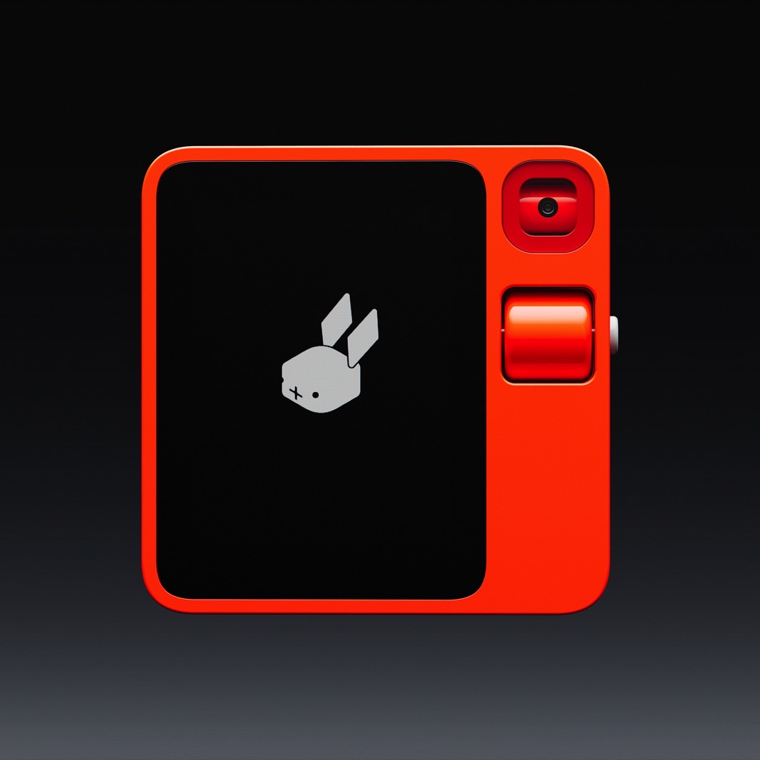 Rabbit r1 device - front look.