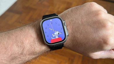 watchOS 10 Snoopy Watch Face on Apple Watch Ultra 2