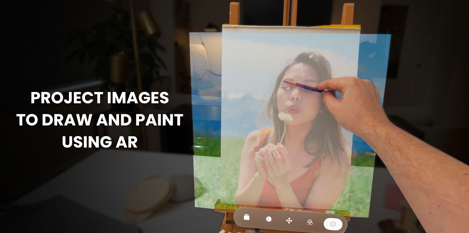 AR Artwork Projector app for Imaginative and prescient Professional helps you paint and create AR Artwork Projector app for Imaginative and prescient Professional helps you paint and create