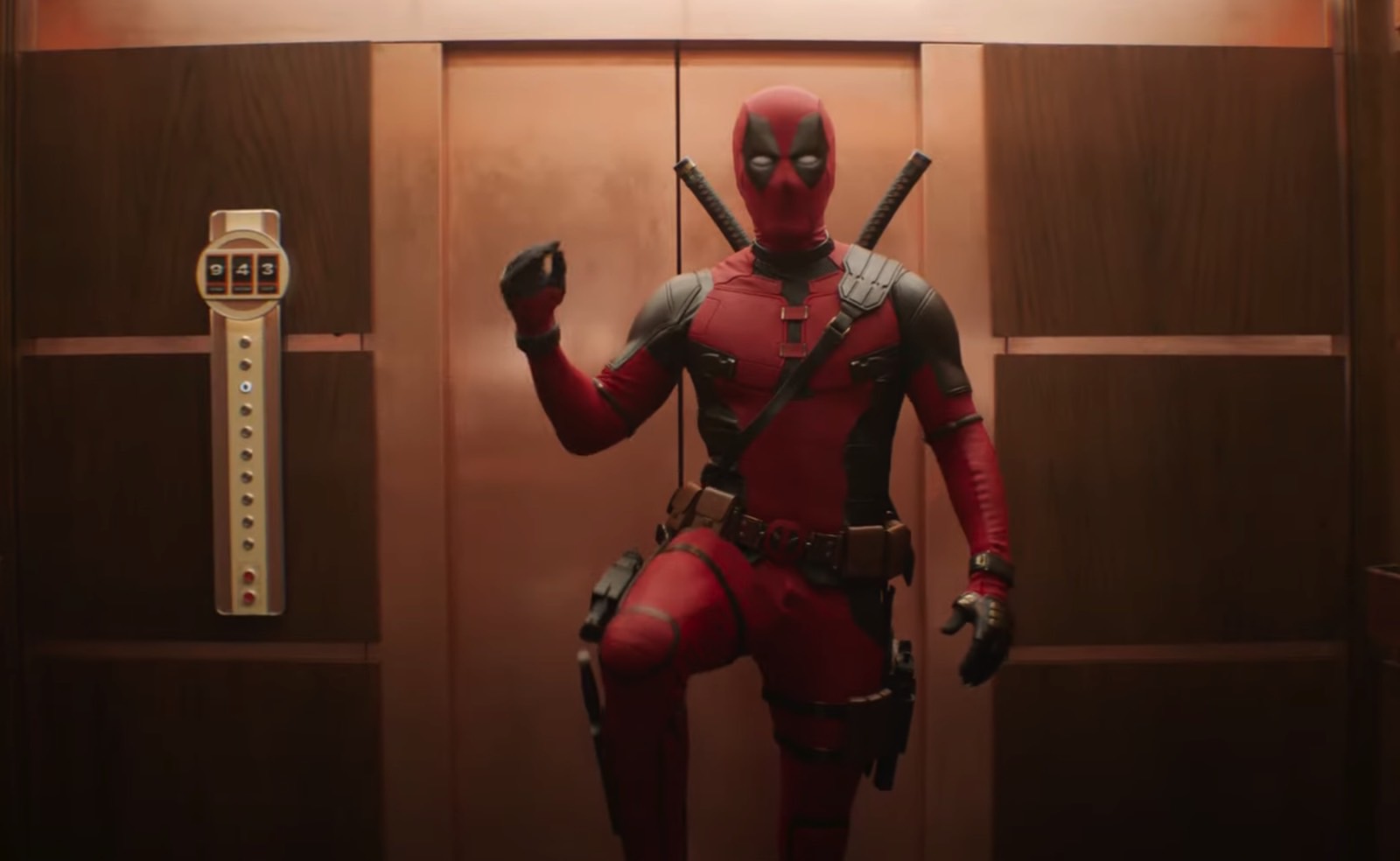 Deadpool (Ryan Reynolds) in Deadpool & Wolverine trailer 1.