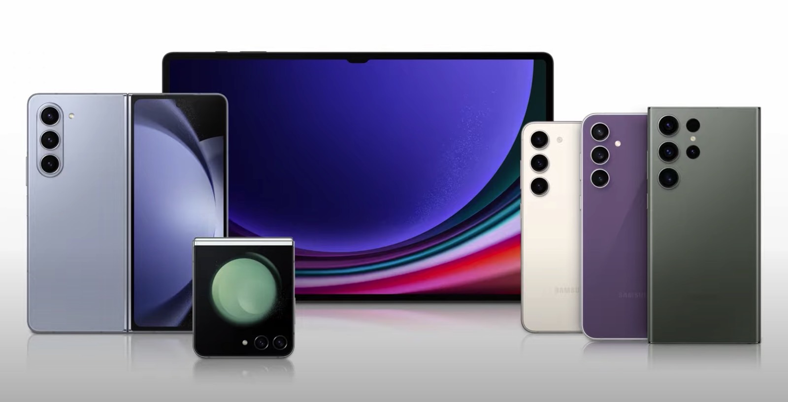 Galaxy AI will be available on these devices in the first half of 2024.